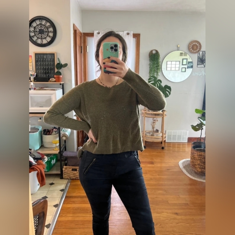 Green Dear Cleo Blouse, S